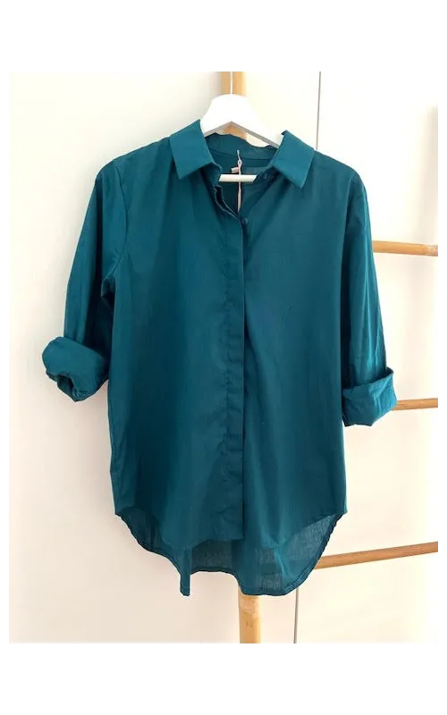 Camisa Serina Verde Pacifico